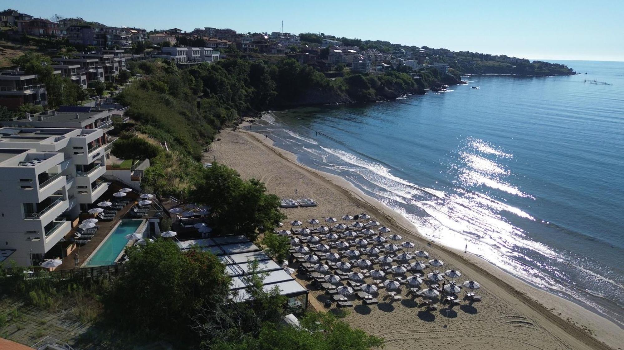 Olive Villas Beach Hotel Sozopol Exterior foto